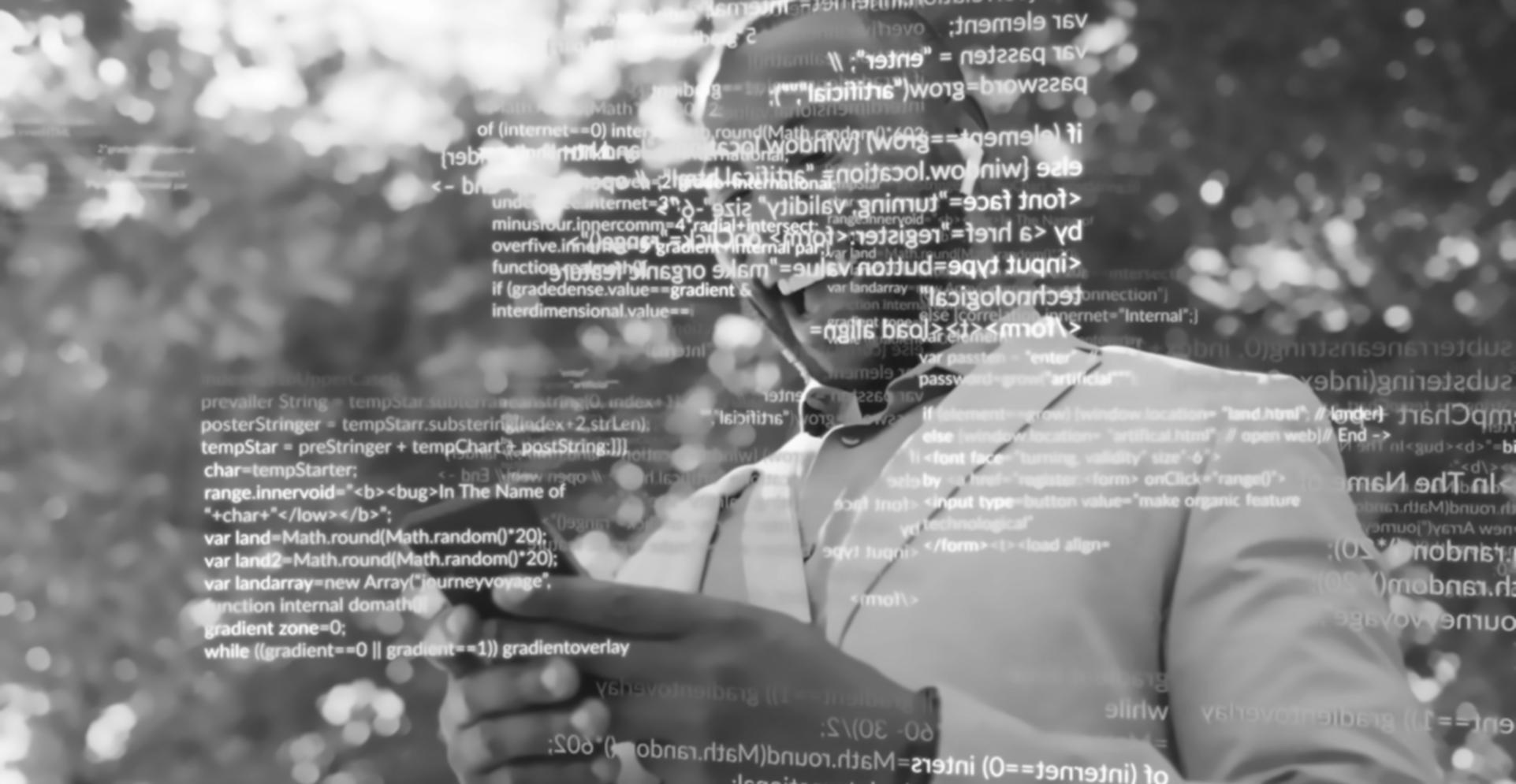 Students reviewing code during practical session